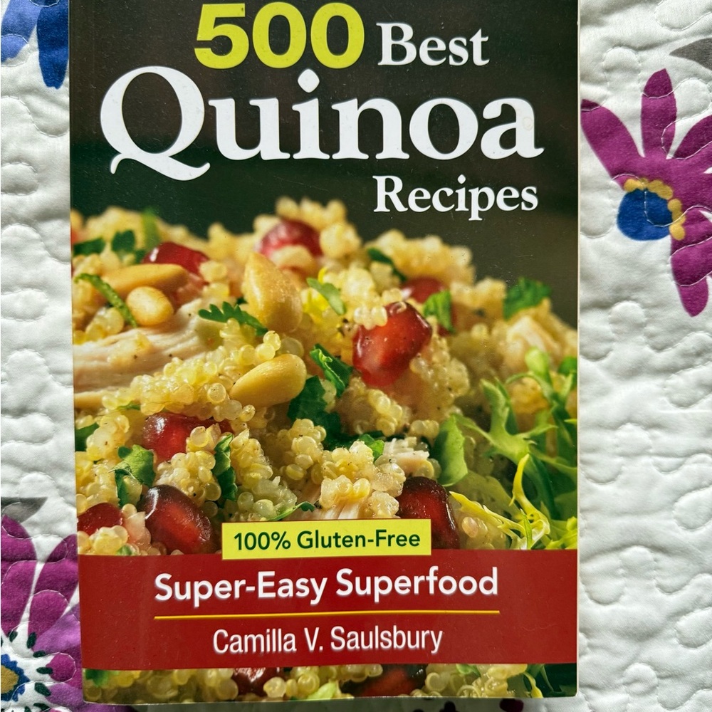 500 Quinoa Recipes Recipe Book